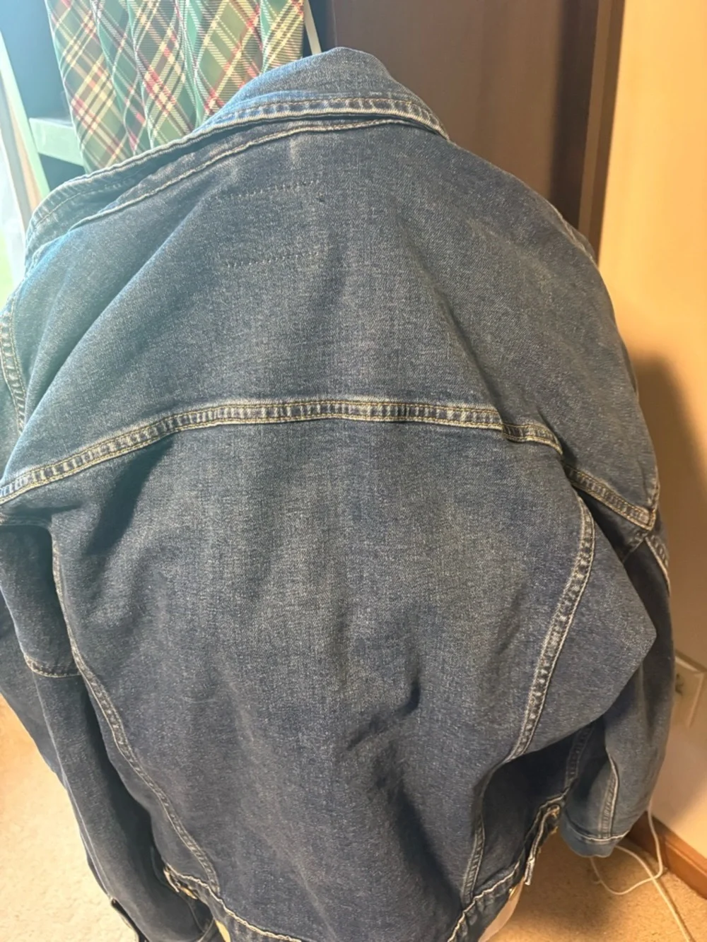 Ralph Lauren Dark Blue Denim Trucker over-sized Jean Jacket for Women - Picture 6 of 7